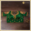 Dark Green Color Designer Blouse