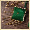 Dark Green Color Designer Blouse - Image 3