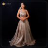 Pearl Golden Indo Western