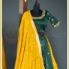 Bottle green Color Lehenga Choli - Image 4